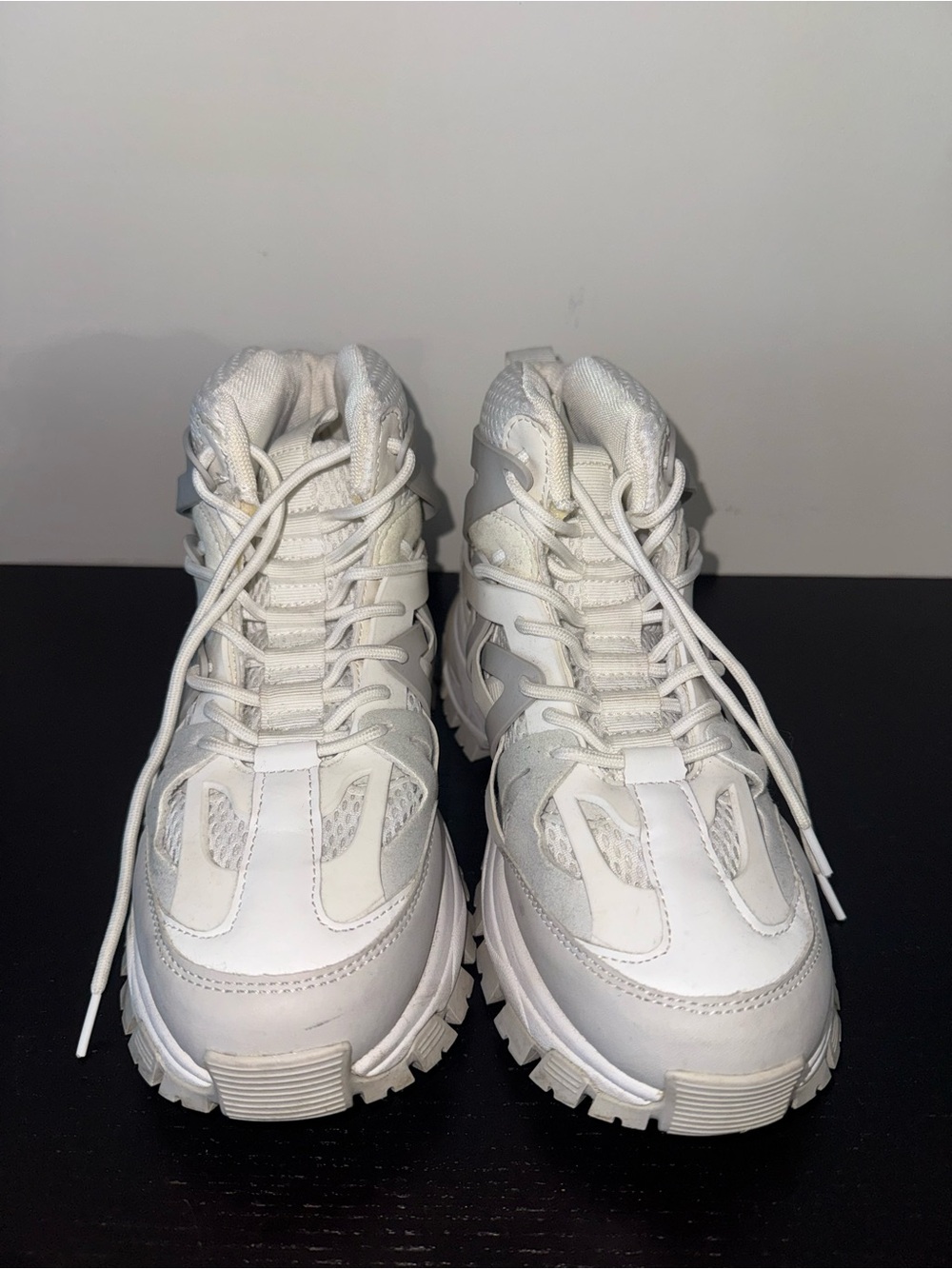 ASOS White Chunky Lace-Up Men's Boots